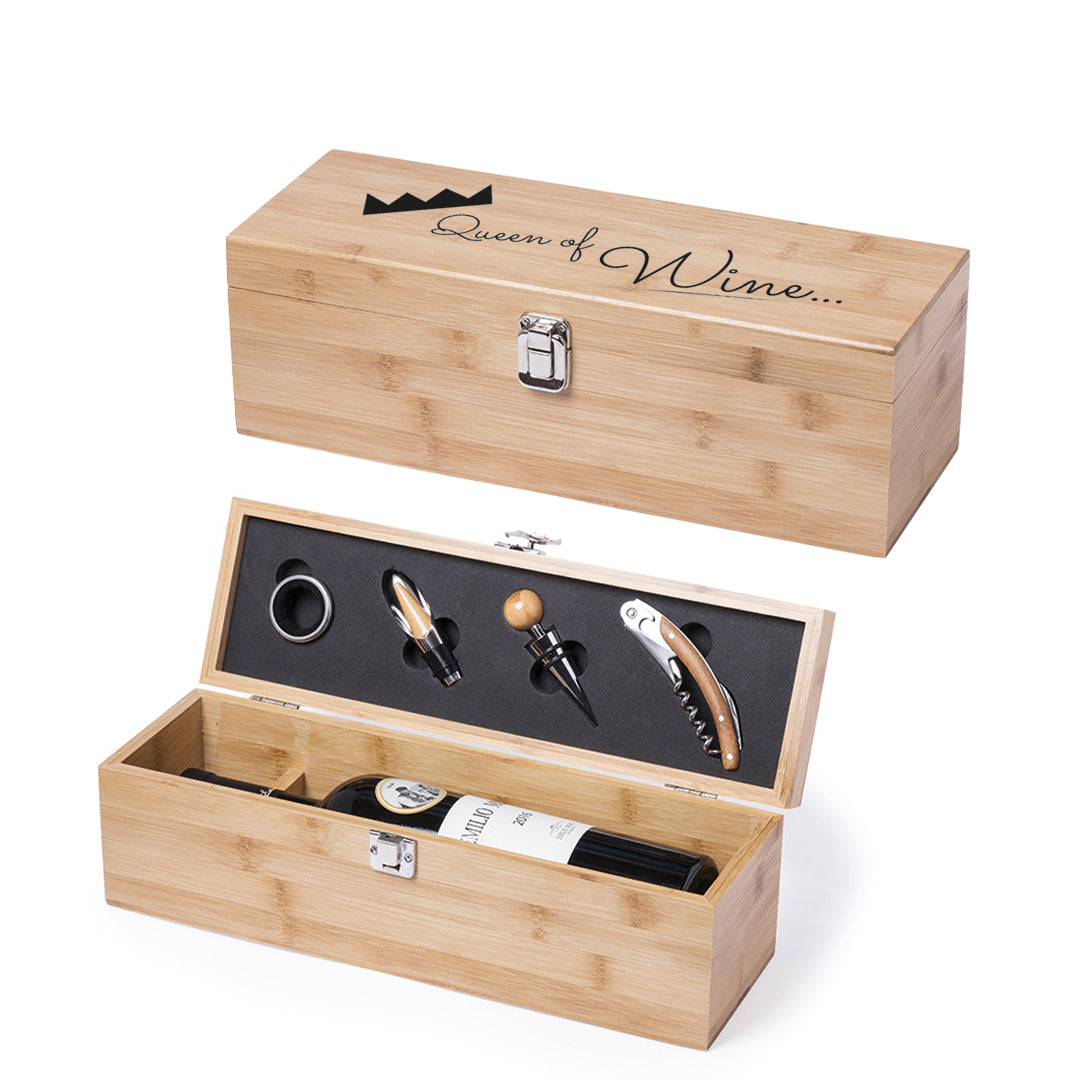 Wein Set "Queen of Wine" inkl. Wein